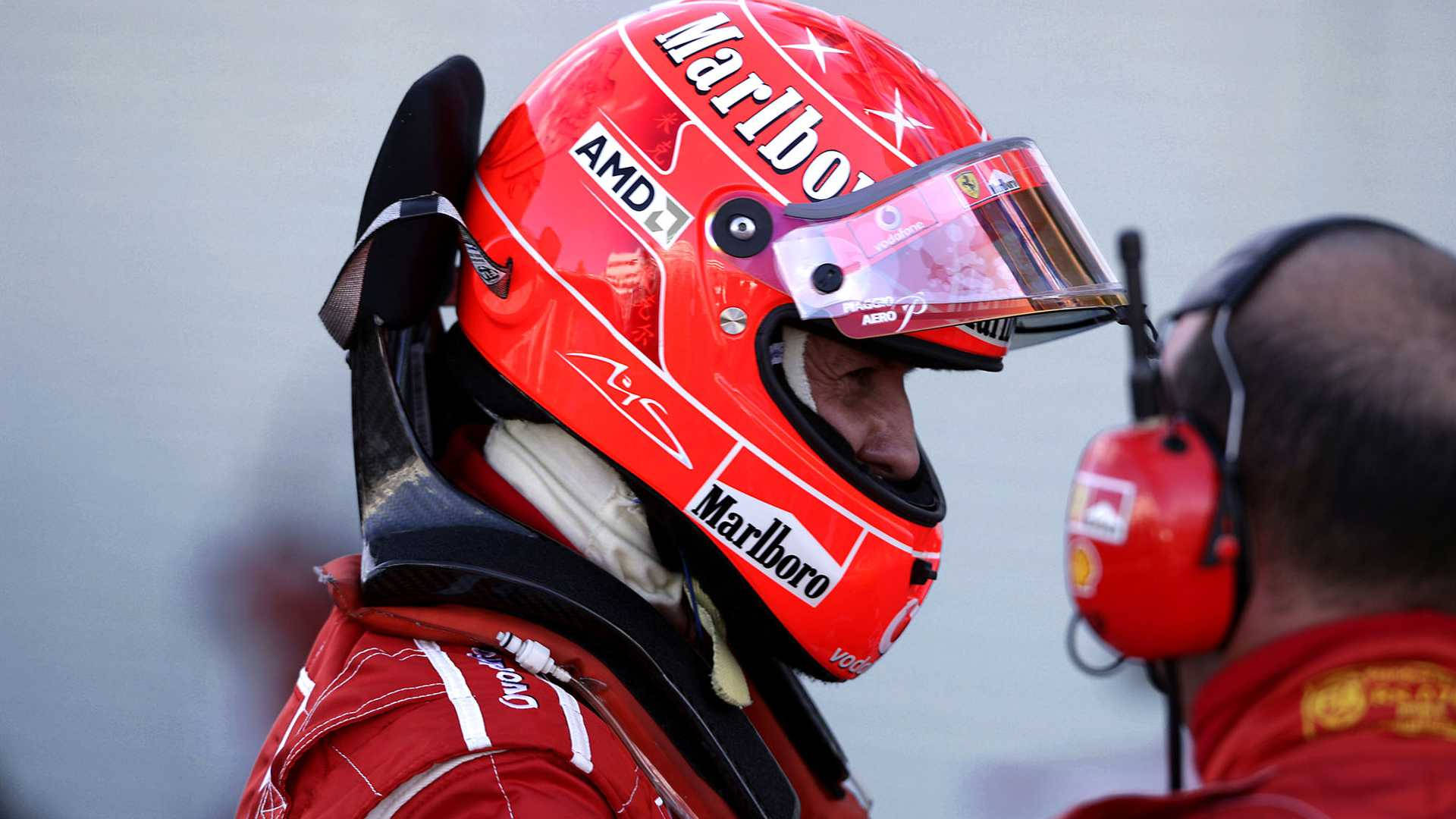 Michael Schumacher Side View