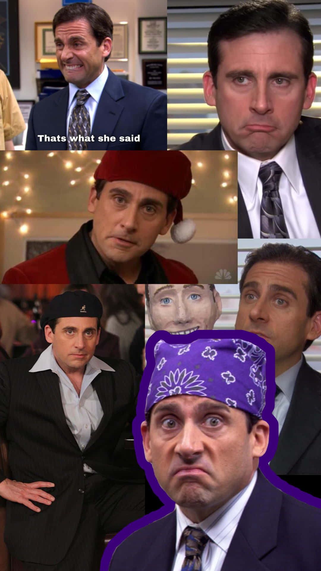 Michael Scott The Office Funny Faces Wallpaper