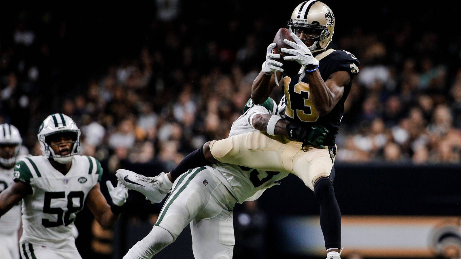 Michael Thomas Tackled Catch