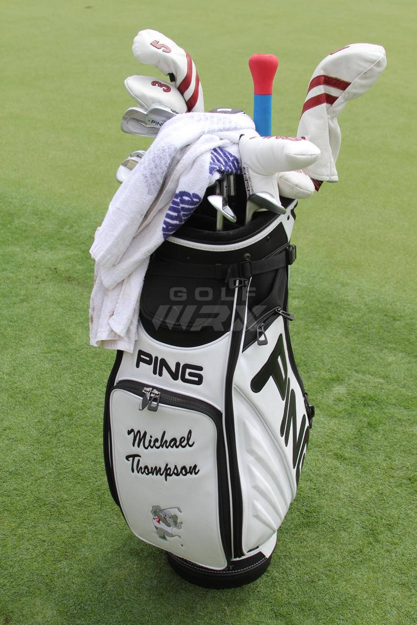 Michael Thompson Golf Bag Wallpaper