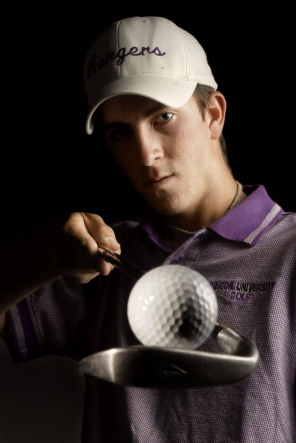Pro Golfer Michael Thompson in Action Wallpaper