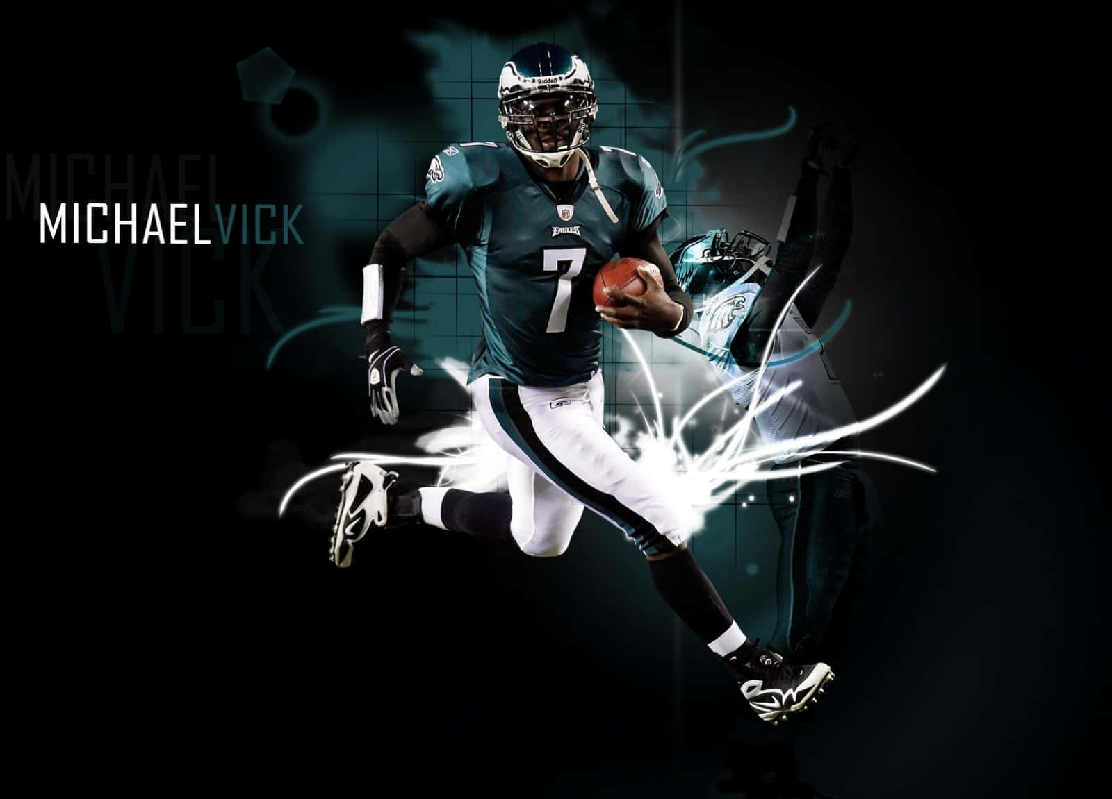 Michael Vick, former pro-quarterback in the NFL. Wallpaper