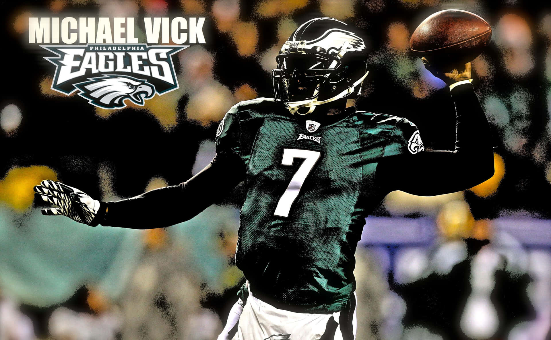 Former NFL Quarterback Michael Vick Wallpaper