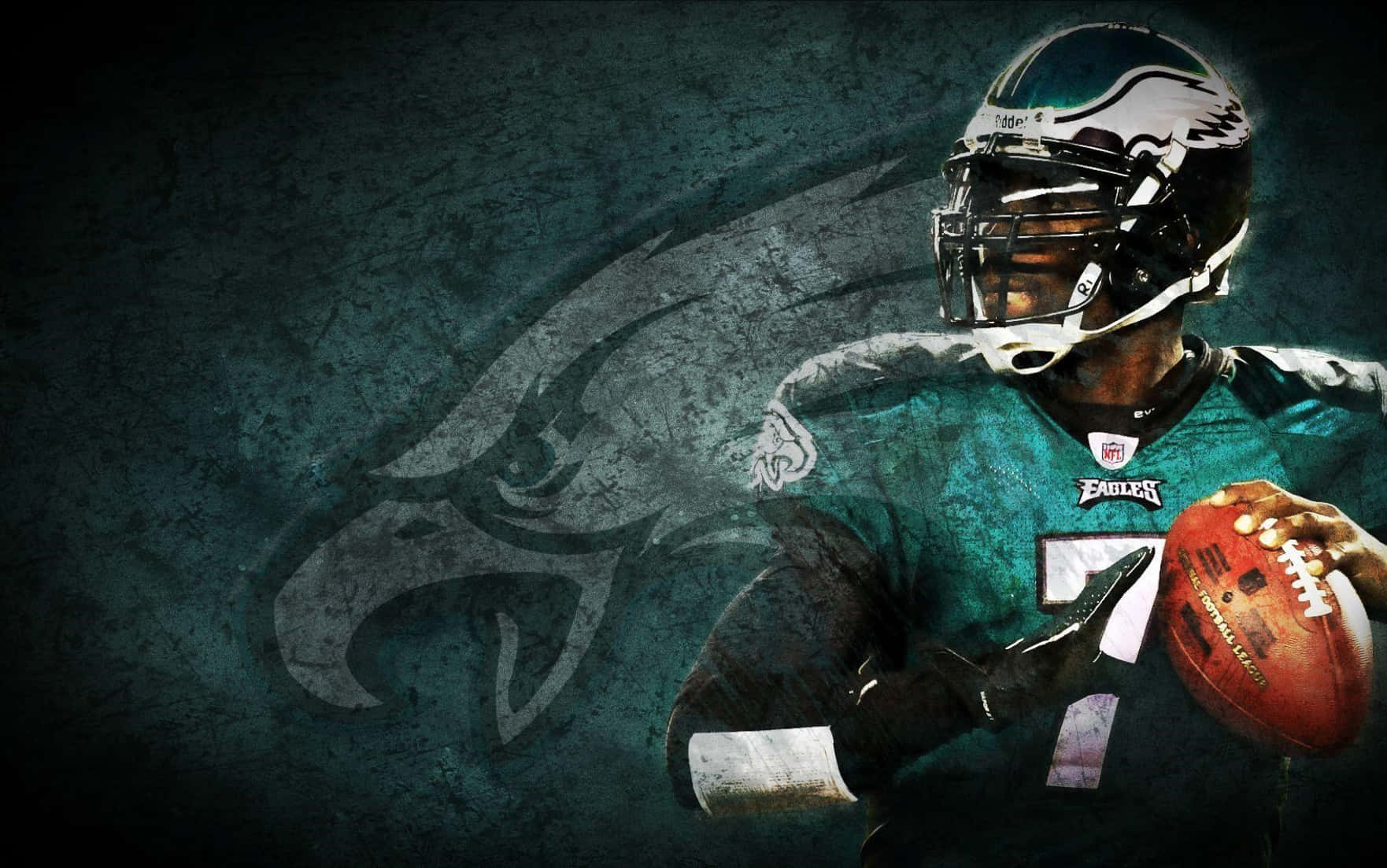 NFL quarterback Michael Vick. Wallpaper