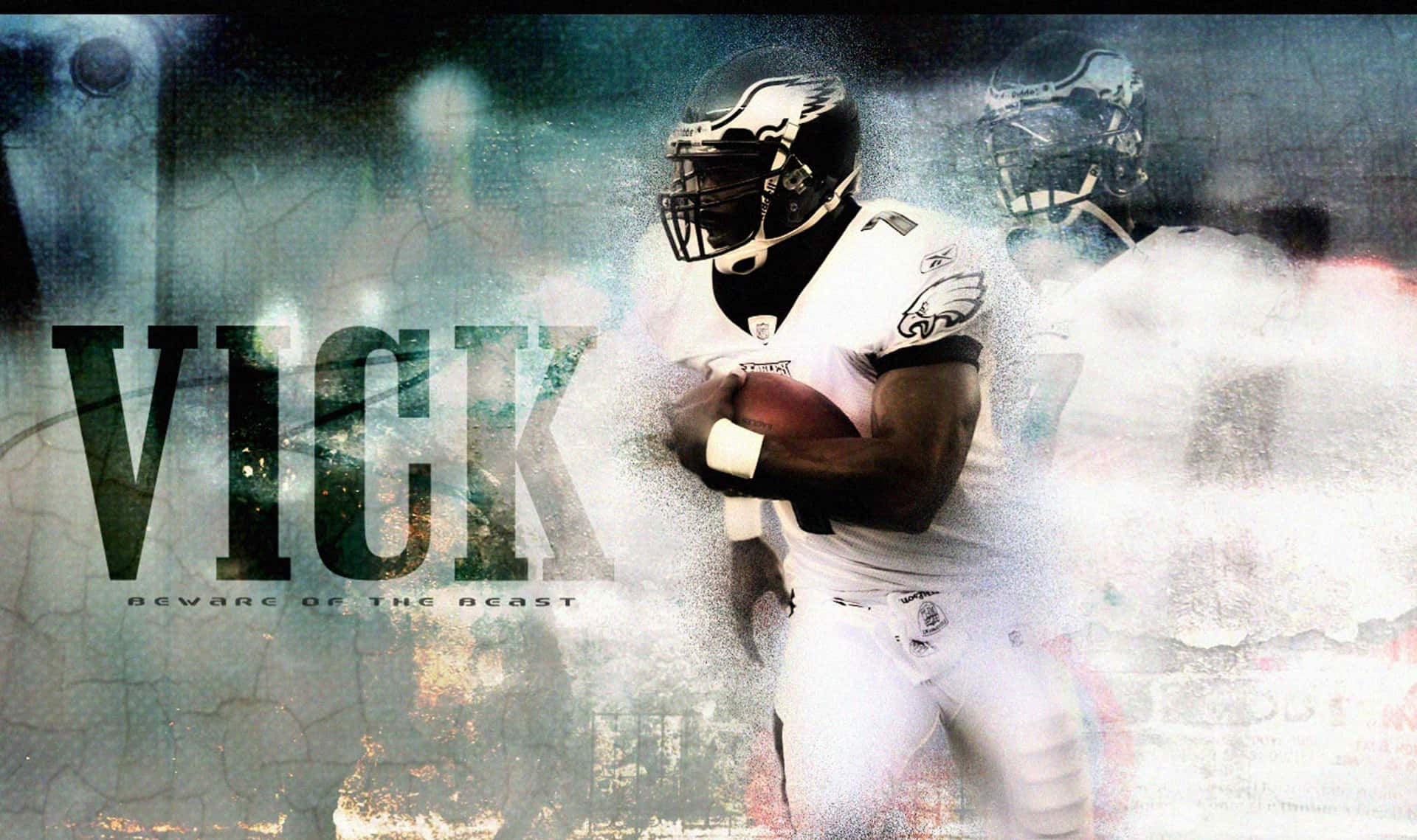 Tidligere NFL Quarterback Michael Vick har lavet denne baggrundsbillede. Wallpaper