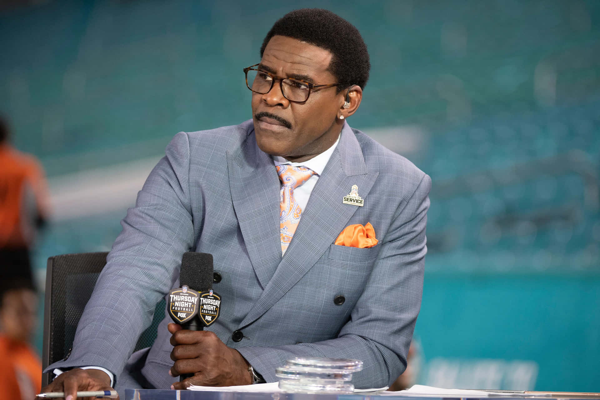 Michaelirvin Is Widely Regarded As One Of The Greatest Wide Receivers In Nfl History. Fondo de pantalla