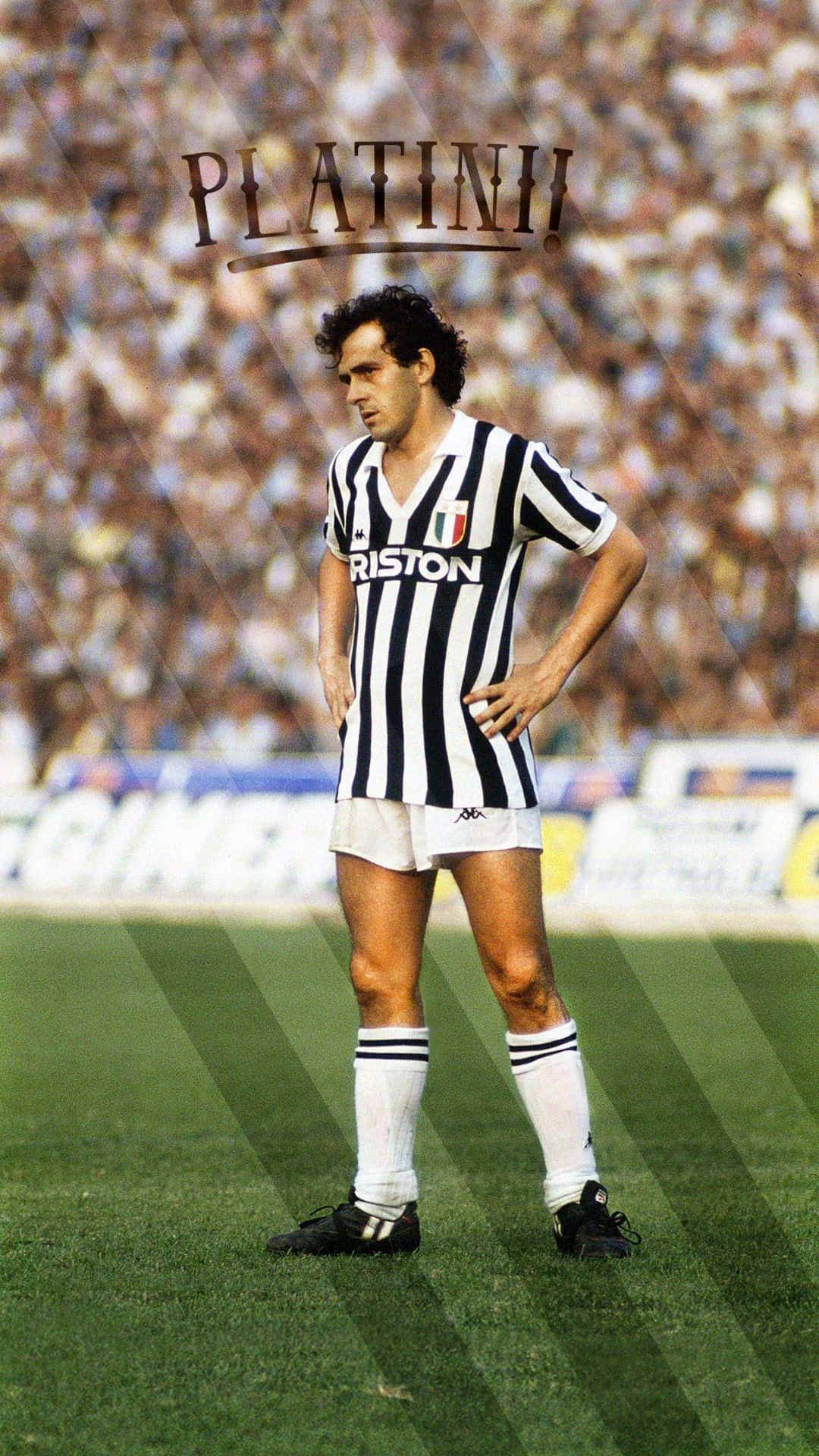 Michel Platini - The Football Superstar in Action Wallpaper