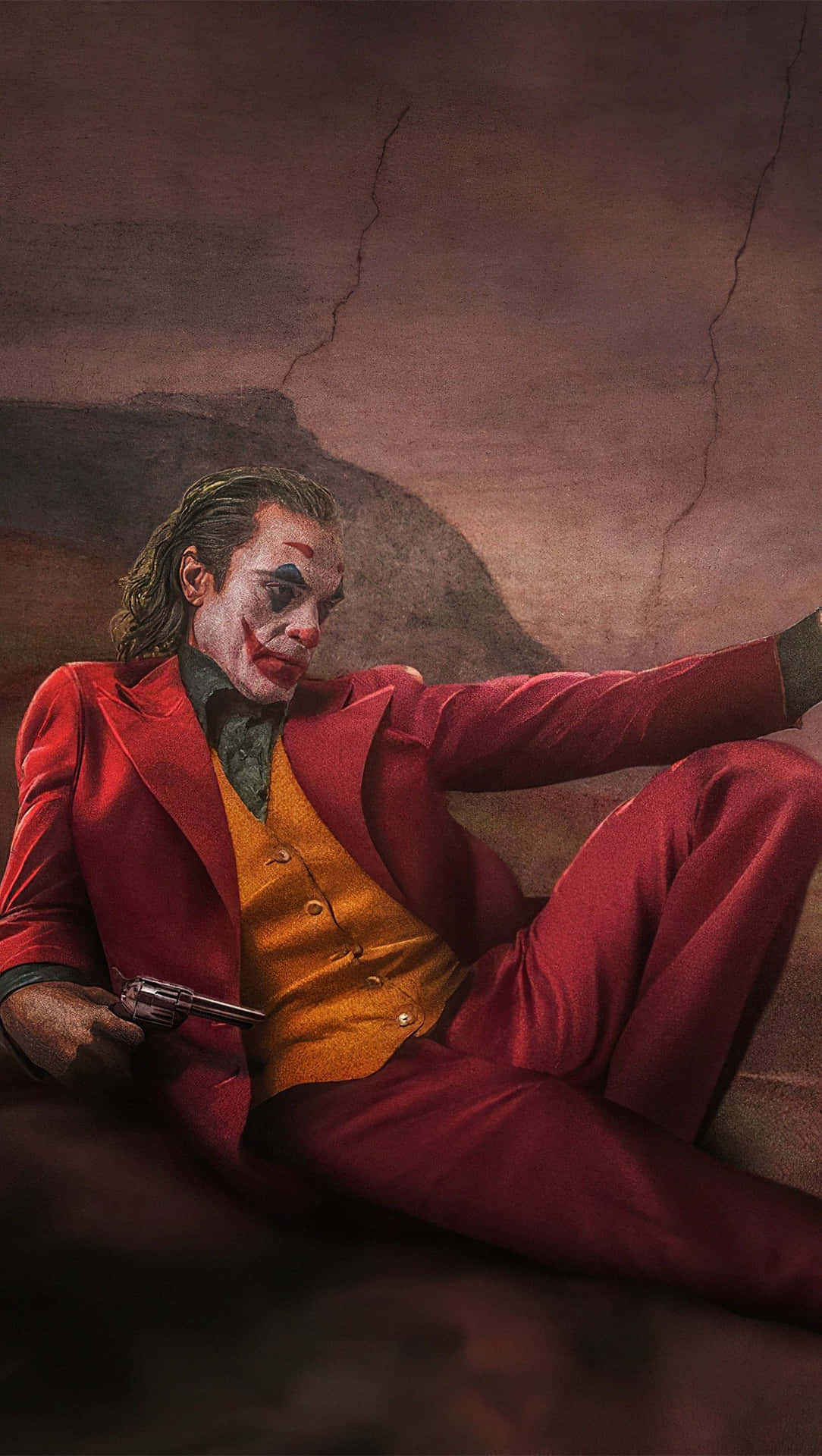 Joker som Michelangelos skabelse af Adam. Wallpaper