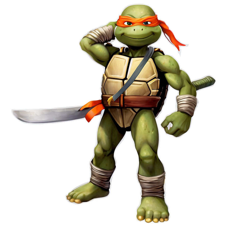 Download Michelangelo Ninja Turtle Png Lqb22 | Wallpapers.com