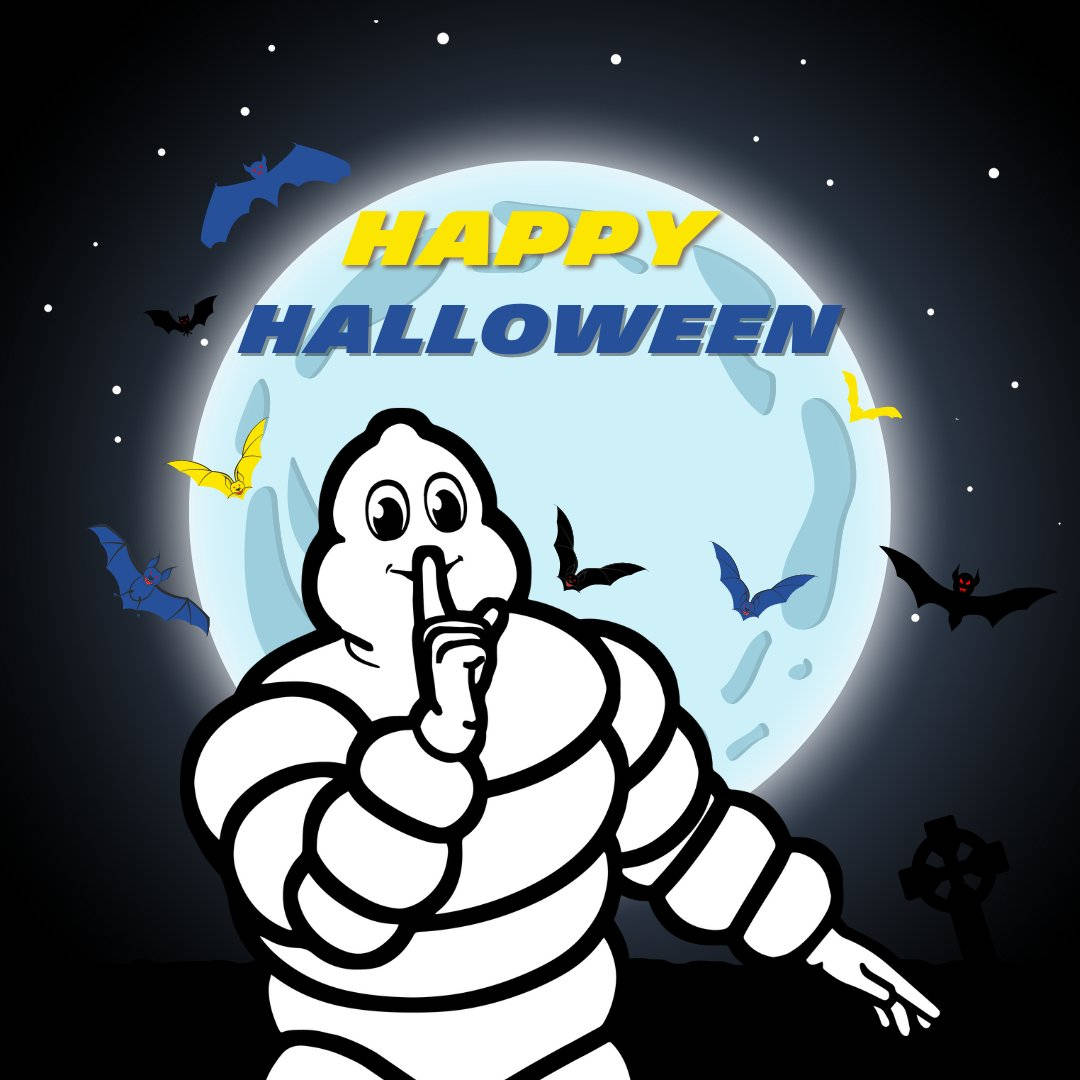 Michelin Happy Halloween Wallpaper