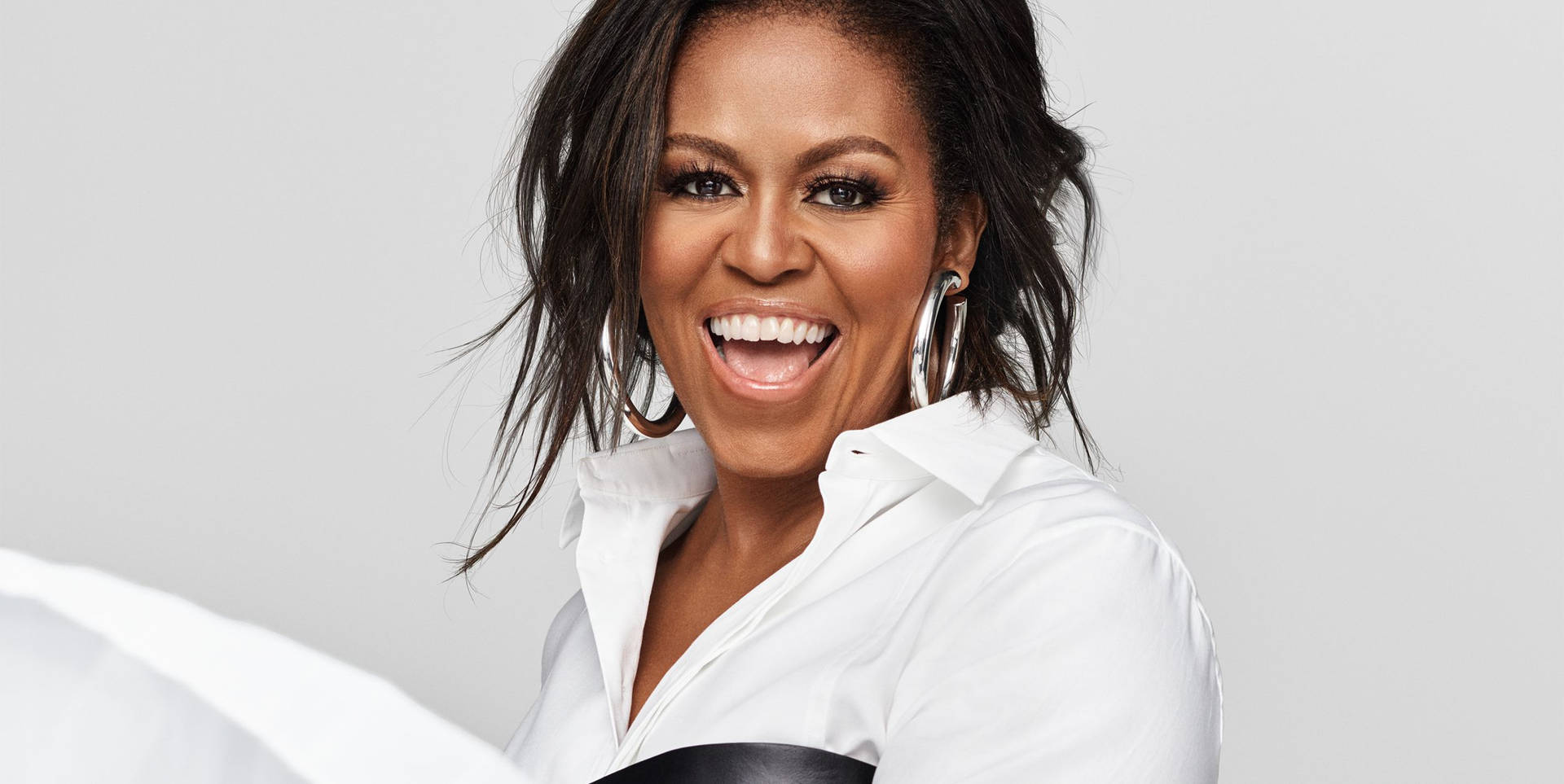 Michelle Obama For Elle Wallpaper