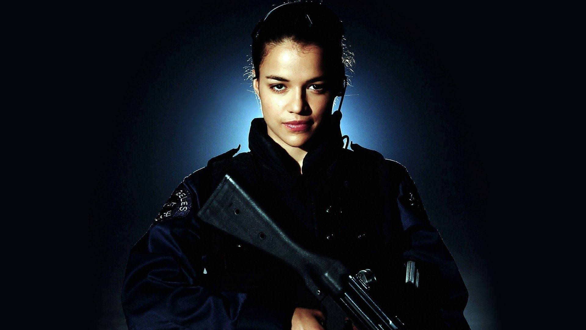 Michelle Rodriguez as Officer Christina Sanchez Wallpaper