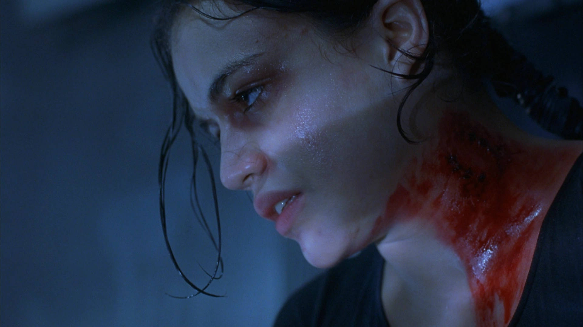 Michelle Rodriguez In The 2002 Action Film Resident Evil Wallpaper