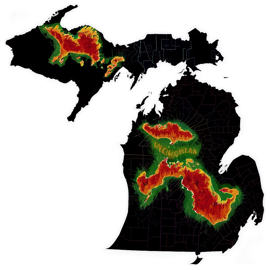Michigan Outer Line Png Bct64 PNG