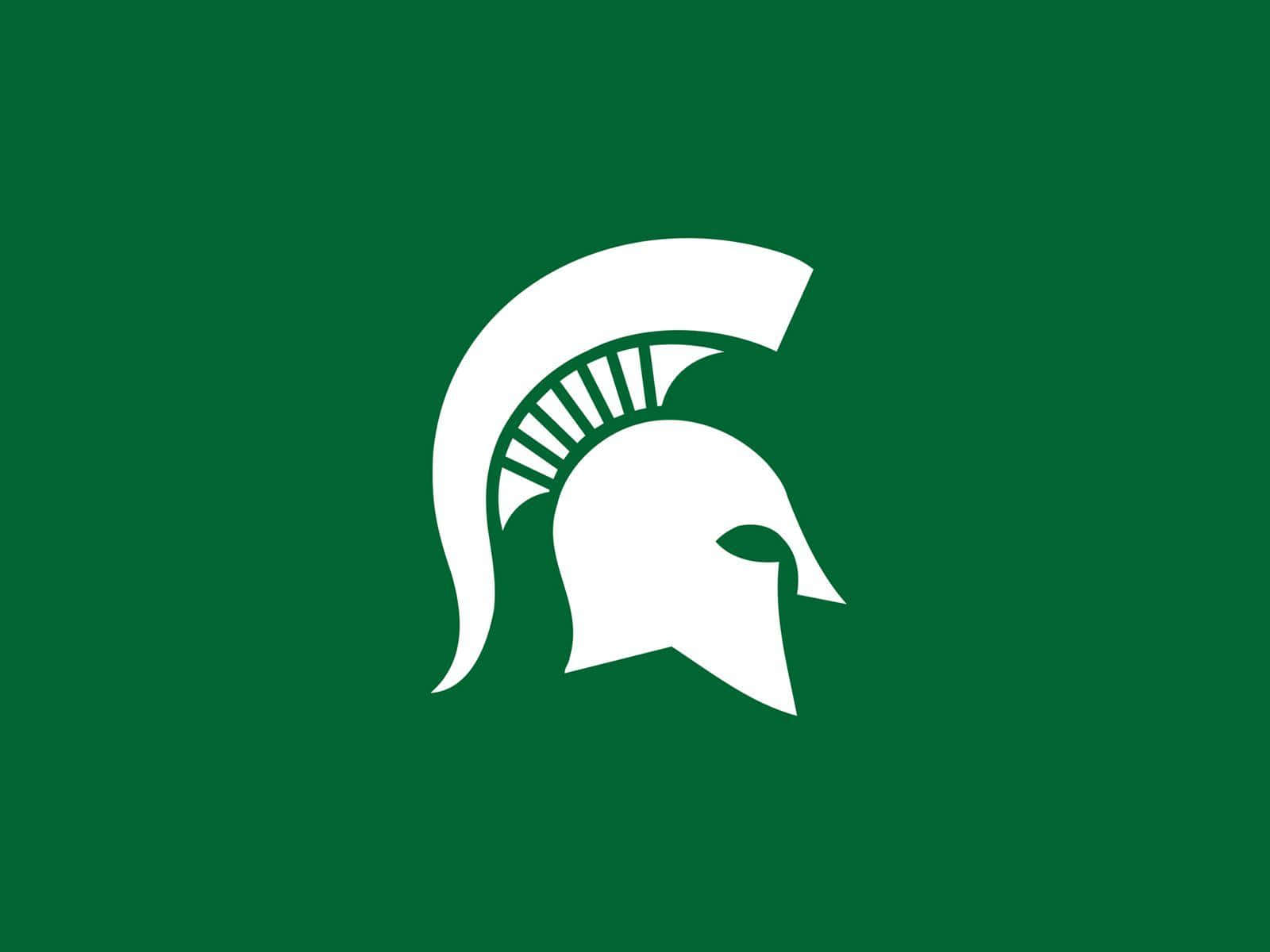 Logodegli Spartani Dello Stato Del Michigan Sfondo