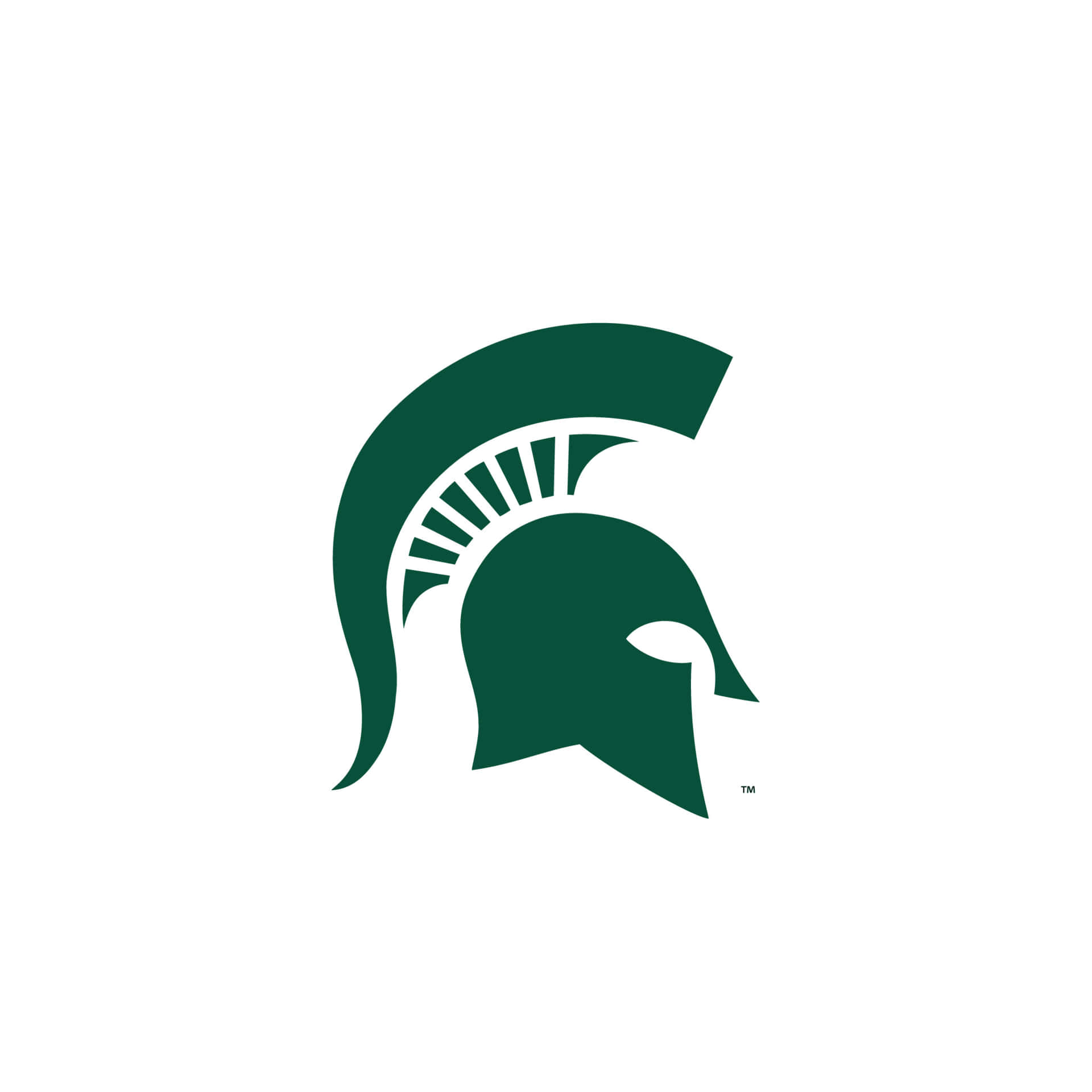 Grünesmichigan State Spartans Logo. Wallpaper