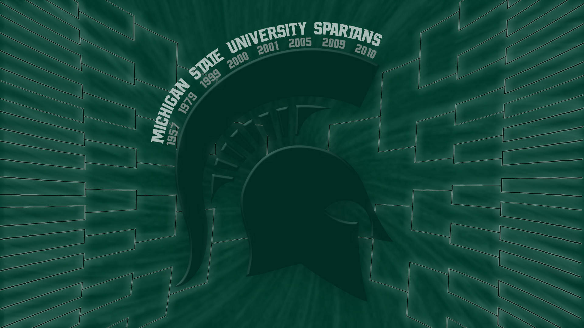 Michiganstate University Logo Nella Parentesi Sfondo