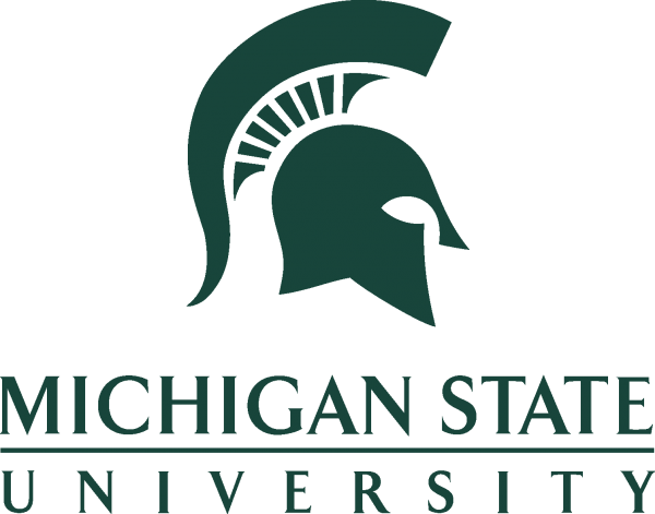 Michigan State University Spartan Helmet Logo PNG