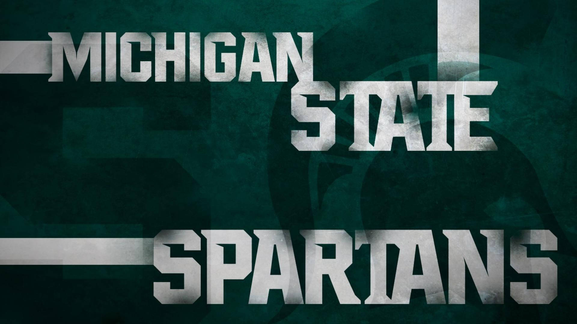 Michigan State University Spartans Awesome Logo Tapetet Wallpaper
