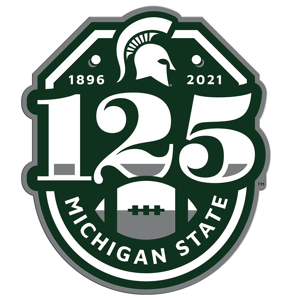 Michigan State125th Anniversary Logo PNG