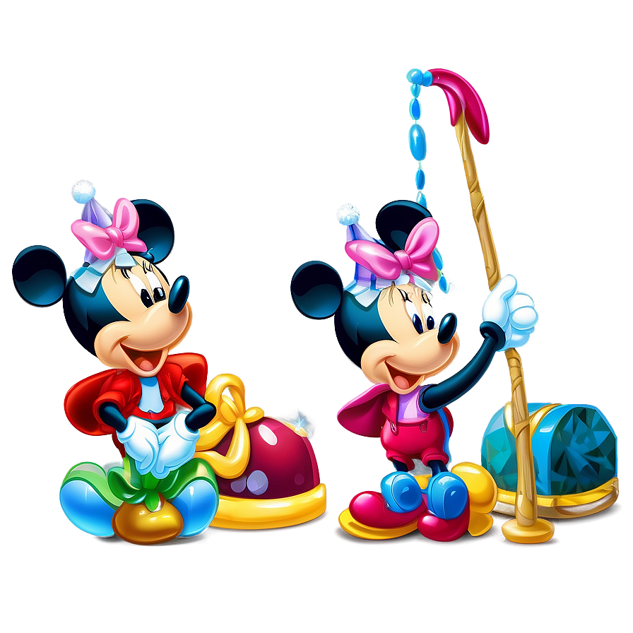 Mickey And Minnie Adventure Png Cdp70 PNG