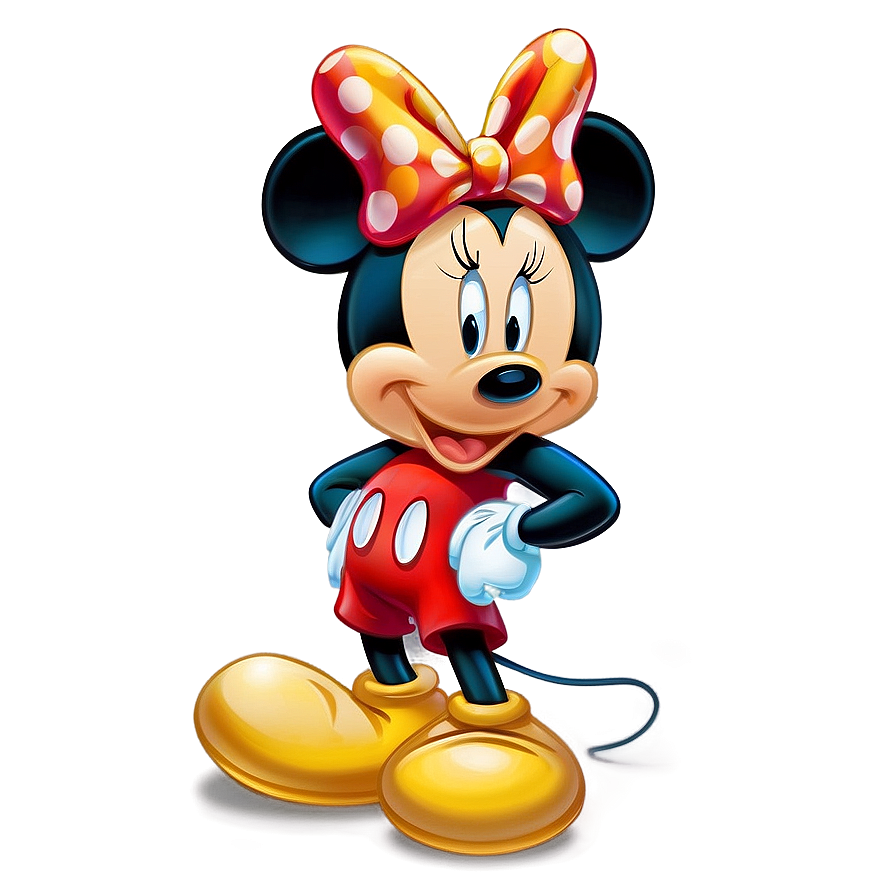 Mickey And Minnie B PNG