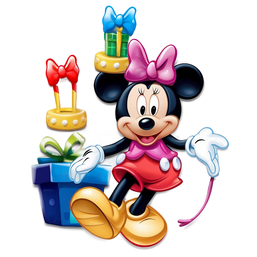 Mickey And Minnie Birthday Png Vnv49 PNG