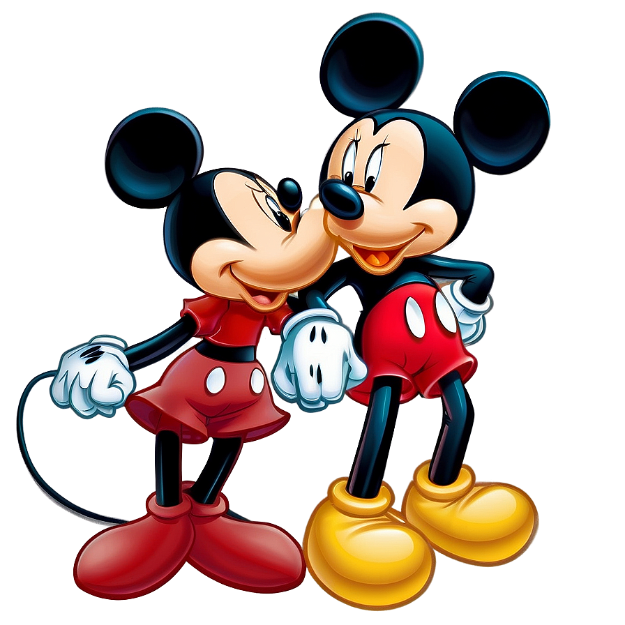 Mickey And Minnie Cartoon Png Aaq PNG