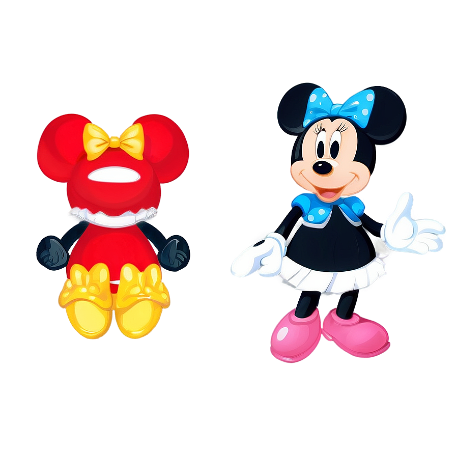 Mickey And Minnie Costume Png Tek PNG