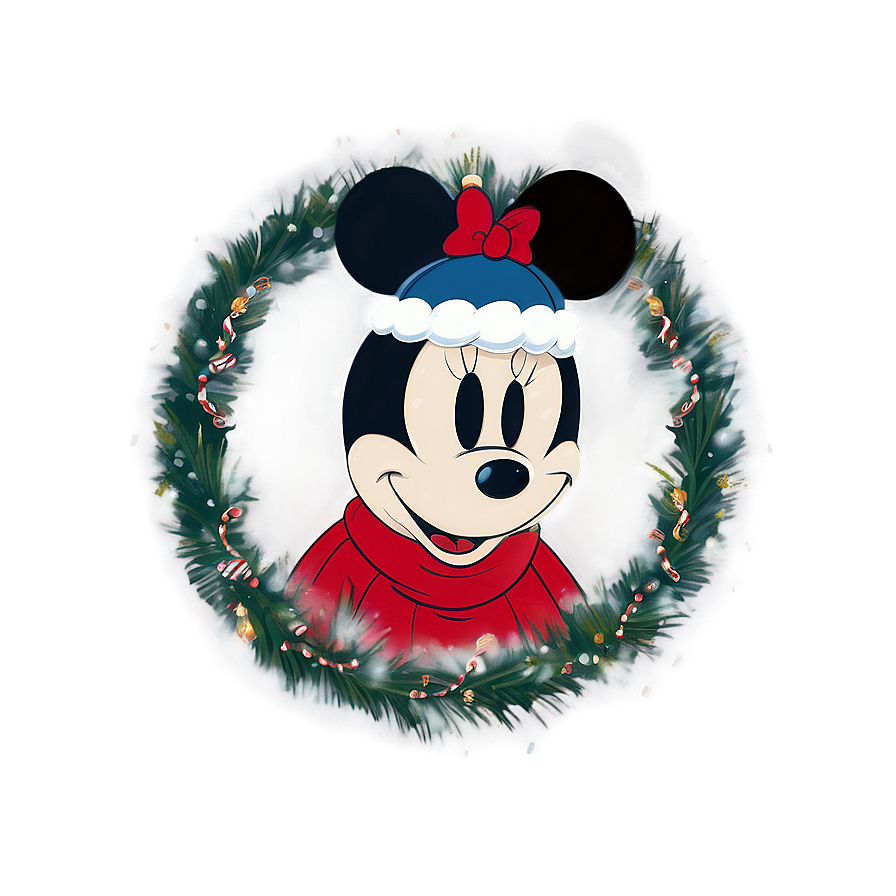 Mickey And Minnie Cozy Winter Png Toi PNG