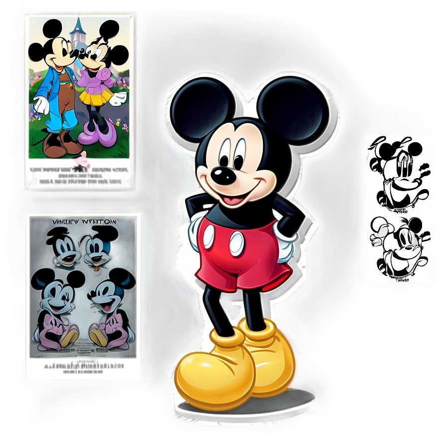 Mickey And Minnie Family Png Ifs PNG