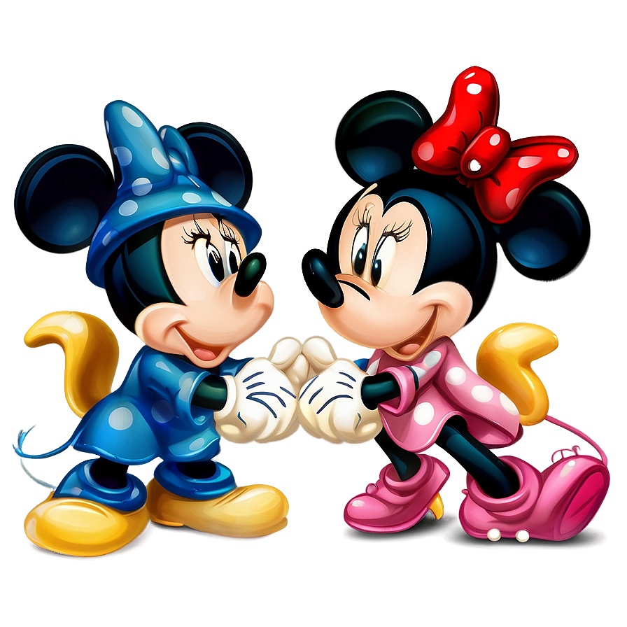 Mickey And Minnie Forever Love Png 06122024 PNG