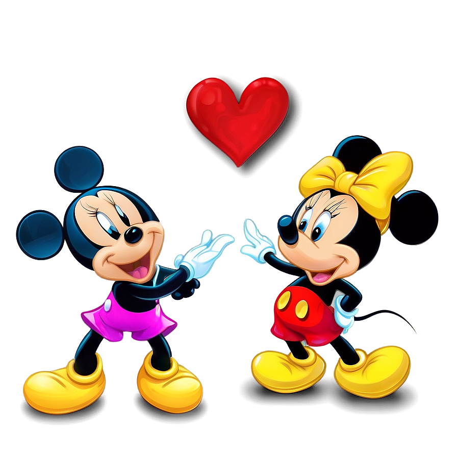 Mickey And Minnie Forever Love Png 46 PNG