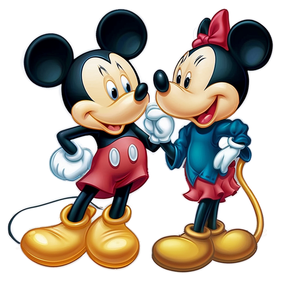 Mickey And Minnie Friends Png Kgd62 PNG