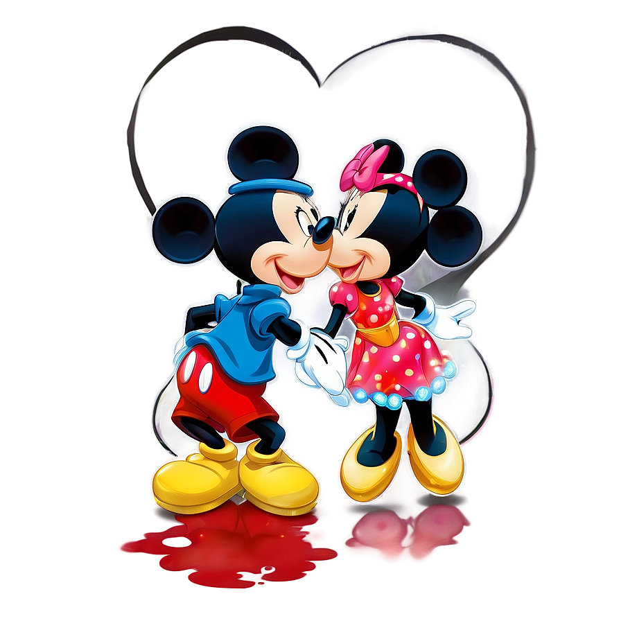 Mickey And Minnie In Love Png Fhe87 PNG