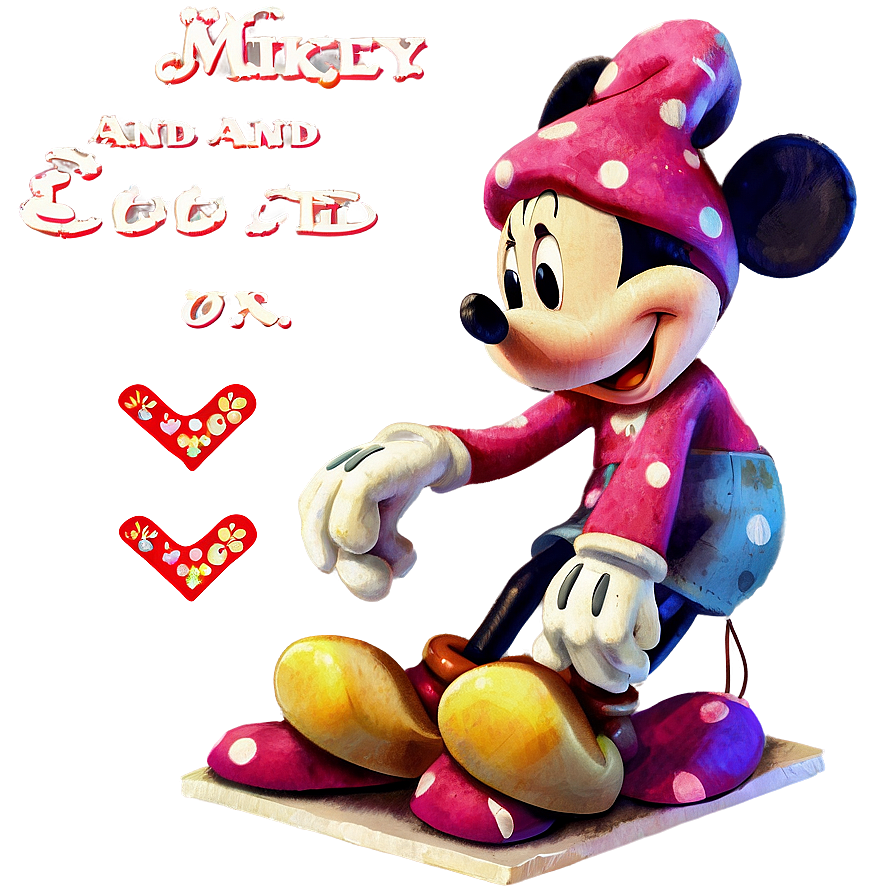 Mickey And Minnie In Love Png Wok92 PNG