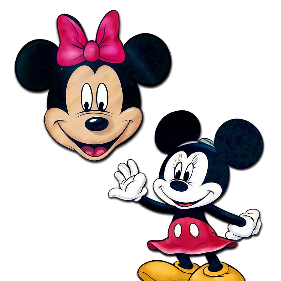 Mickey And Minnie In Paris Png Ygf96 PNG