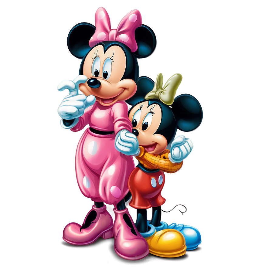 Mickey And Minnie Kiss Png Vud83 PNG