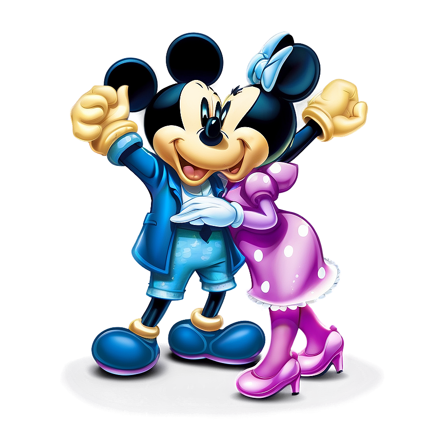 Mickey And Minnie Love Png Sly23 PNG