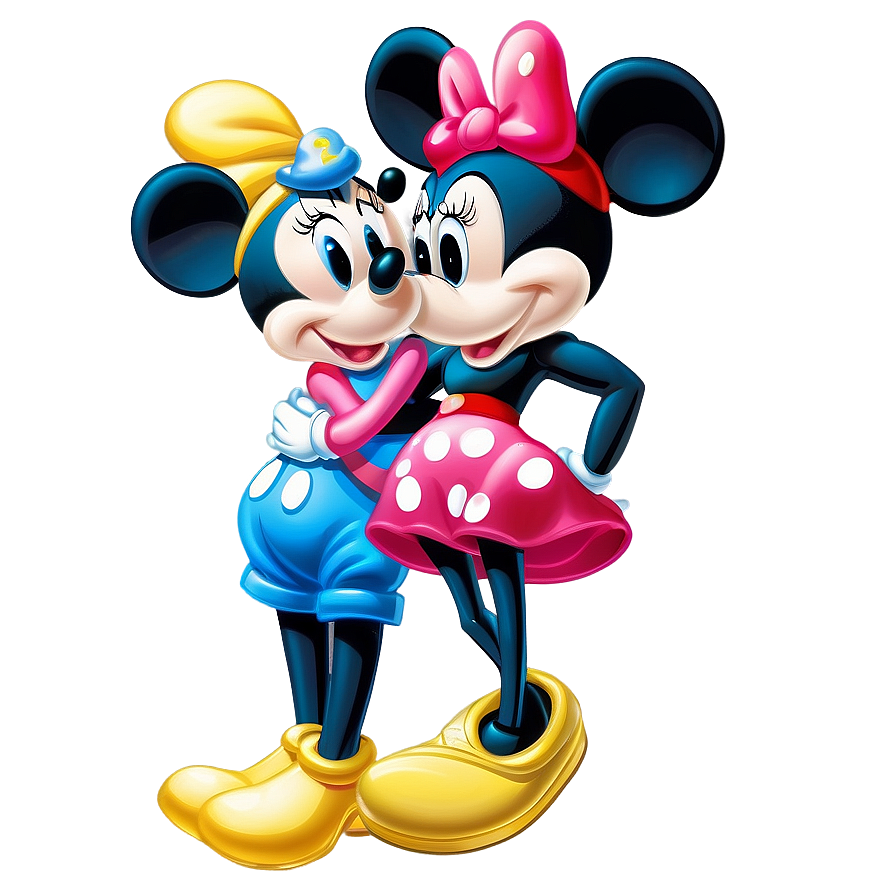 Mickey And Minnie Love Png Vvl68 PNG