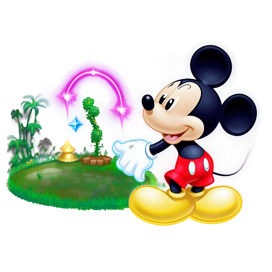 Mickey And Minnie Magical Moment Png 06122024 PNG