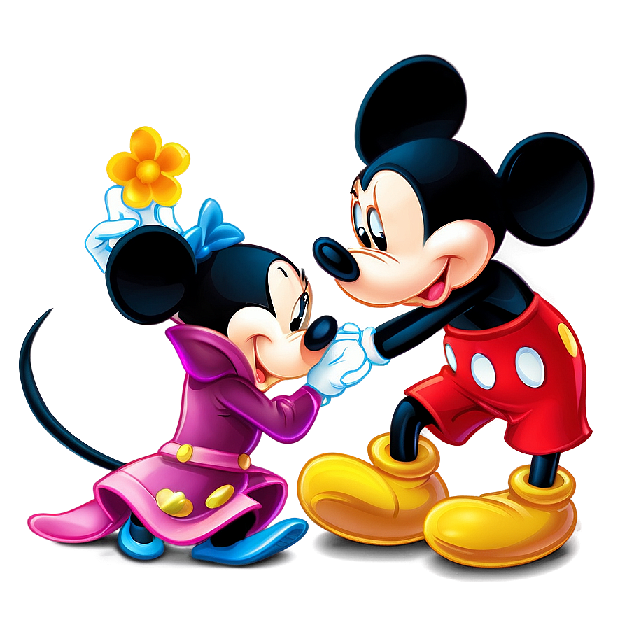 Mickey And Minnie Magical Moment Png Ack65 PNG