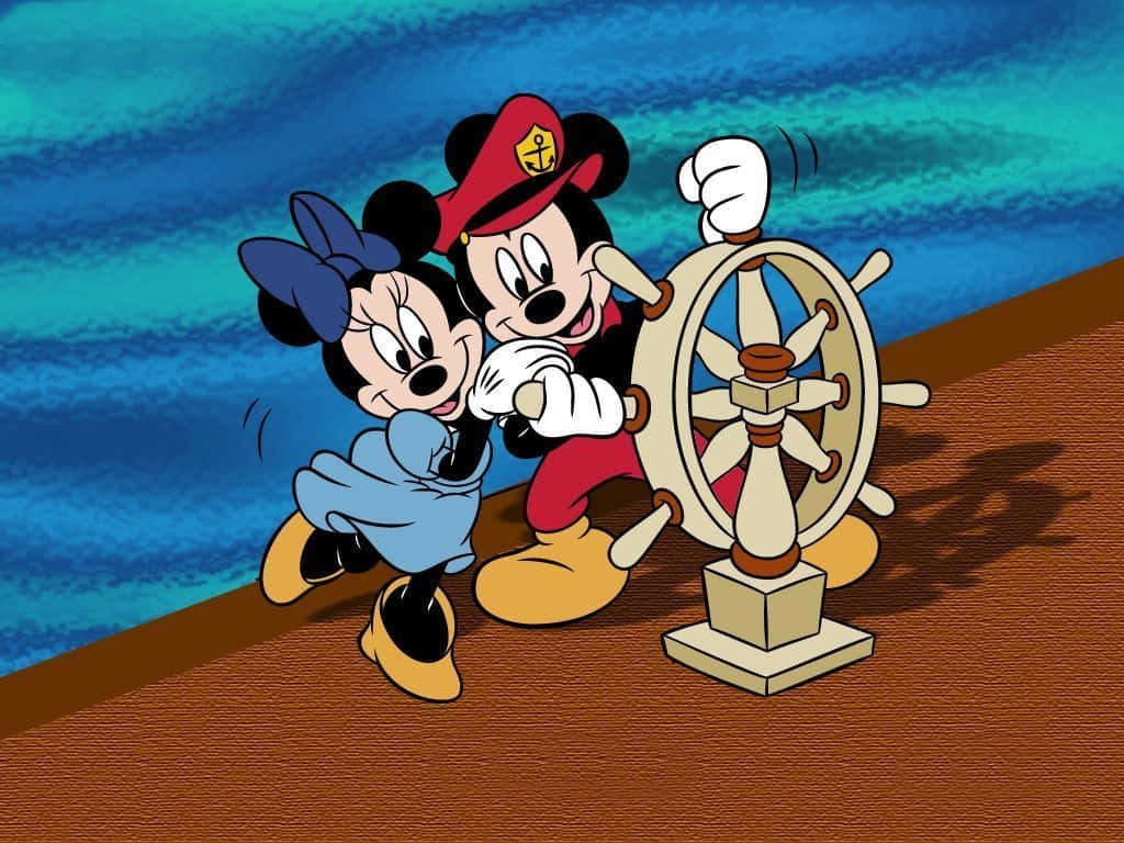 Mickeyy Minnie Mouse Enamorados.