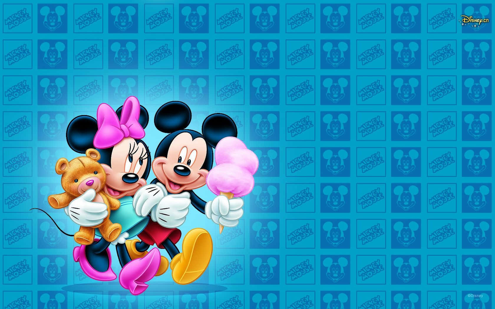 Mickey Mouse And Minnie Mouse - minnie love mickey Wallpaper Download