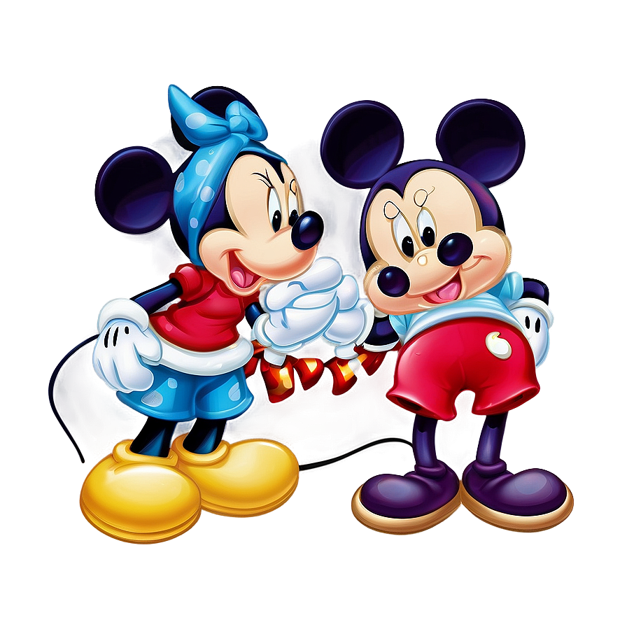 Mickey And Minnie New Year Png 62 PNG