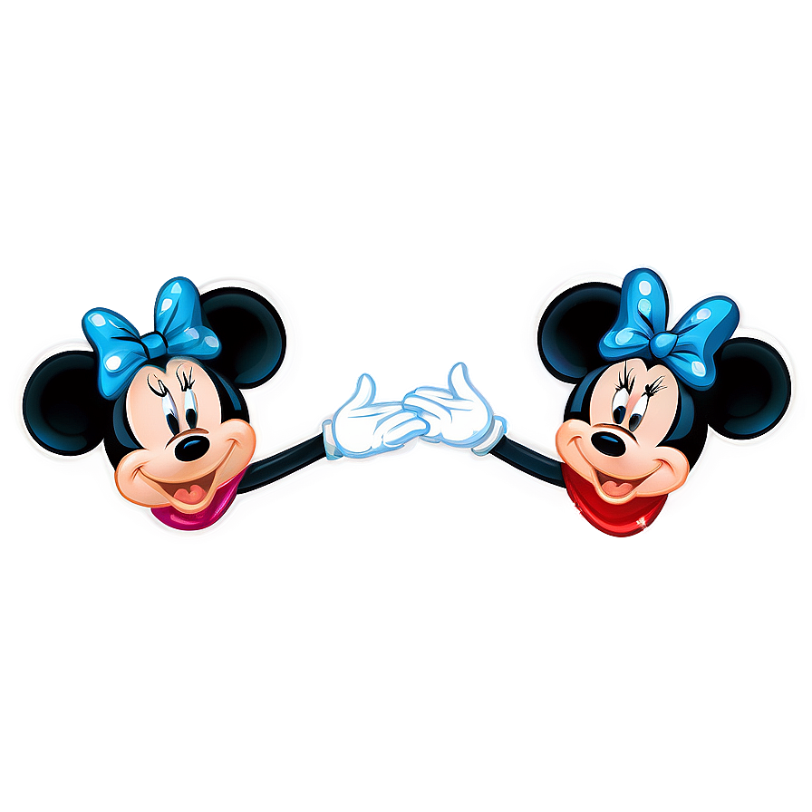 Mickey And Minnie New Year Png Tgi PNG