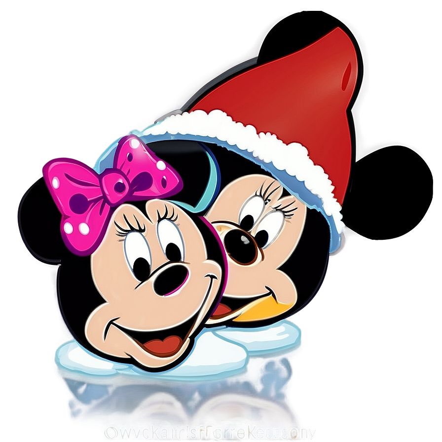 Mickey And Minnie On Ice Png Ogu PNG