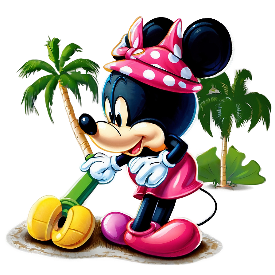 Mickey And Minnie On Vacation Png 79 PNG