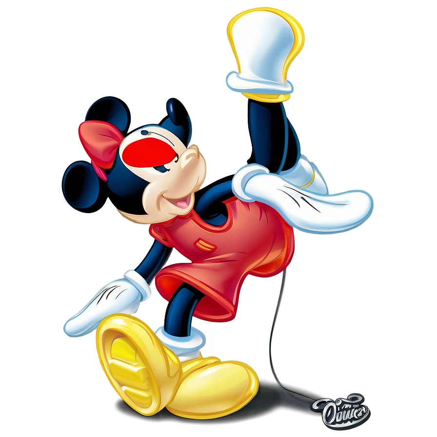 Mickey And Minnie Playful Moments Png 06122024 PNG