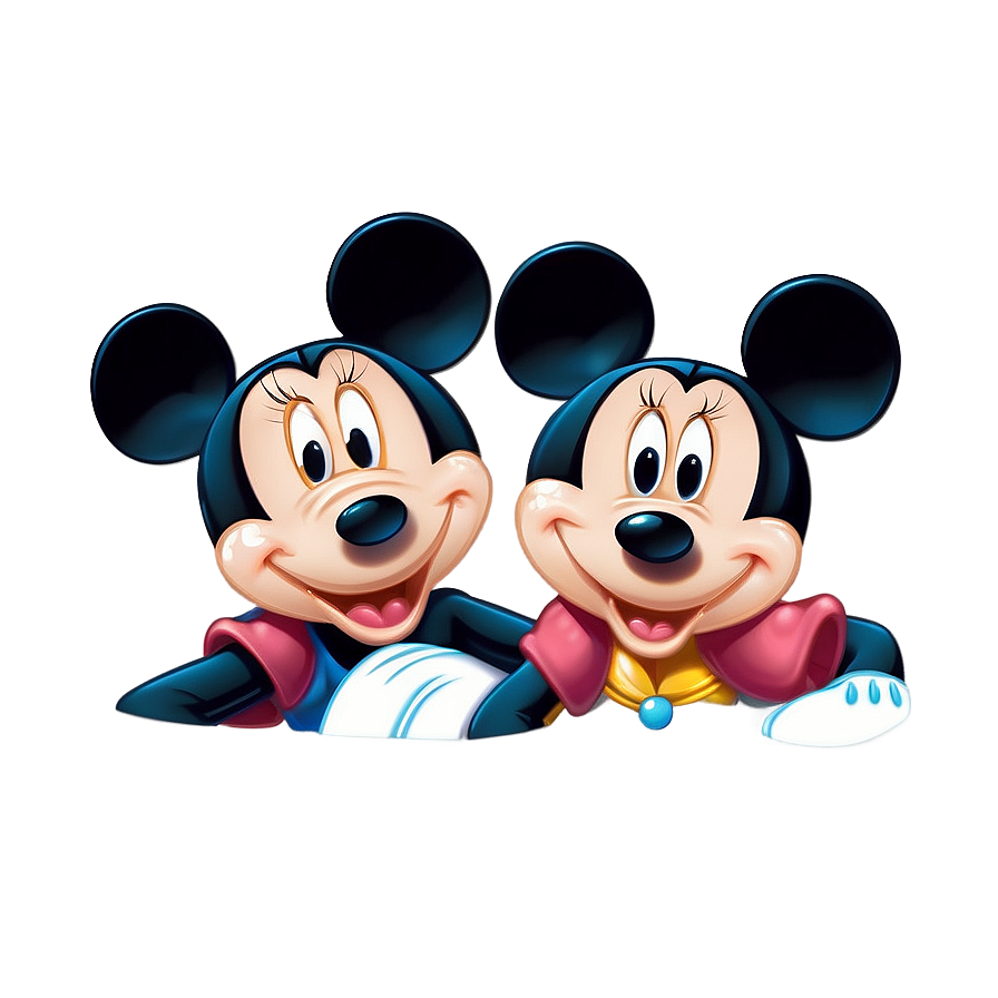 Mickey And Minnie Rainy Day Png Ahh PNG